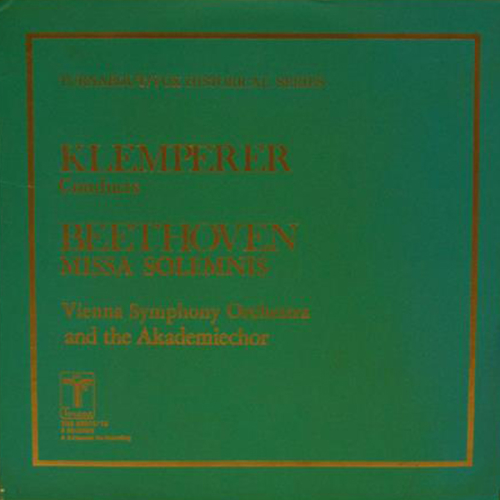 Schallplatten "Missa Solemnis" Beethoven Otto Klemperer 2 LPs 1974
