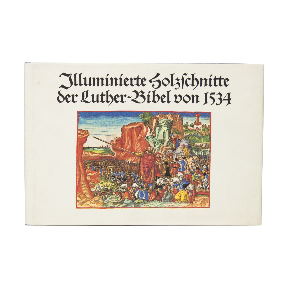 Buch Kratzsch Illuminierte Holzschnitte der Luther-Bibel vom 1534 Dausien 1982