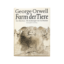 Buch - George Orwell Farm der Tiere Büchergilde...