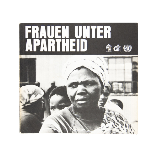 Buch "Frauen unter Apartheid - Photografien und Texte" édition trèves 1984