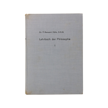 Buch - der Philosophie Band I Selbstverlag 1950