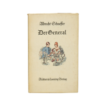 Buch Albrecht Schaeffer "Der General"...