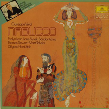 Schallplatte "Nabucco" Verdi Horst Stein LP