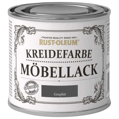 Rust-Oleum Kreidefarbe Möbellack Graphit