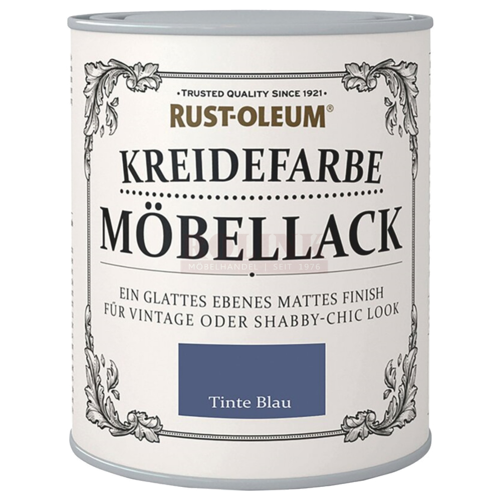Rust-Oleum Kreidefarbe Möbellack Tinte Blau 750 ml
