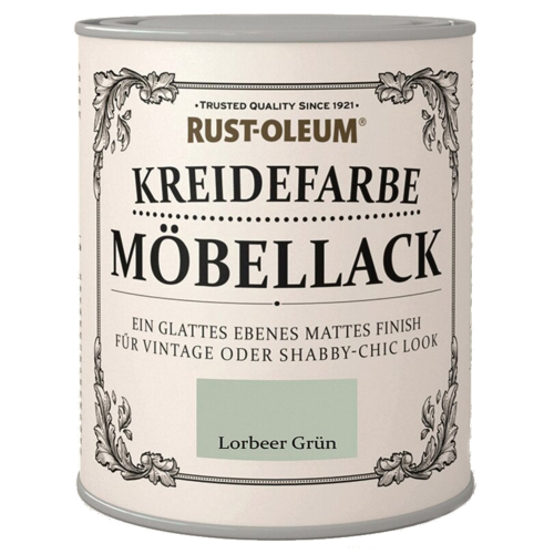 Rust-Oleum Kreidefarbe Möbellack Lorbeer Grün 750 ml