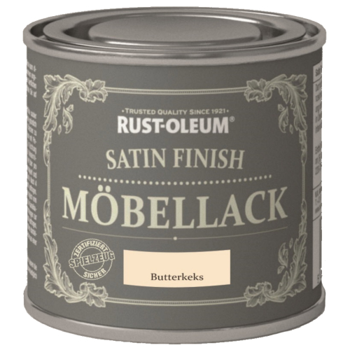 Rust-Oleum Satin Finish Möbellack Butterkeks 125 ml