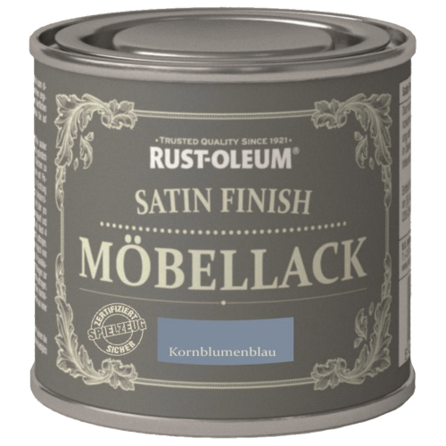 Rust-Oleum Satin Finish Möbellack Kornblumenblau 125 ml