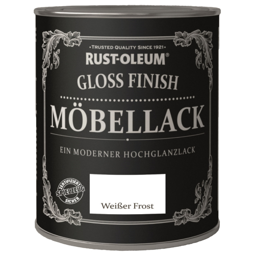 Rust-Oleum Gloss Finish Möbellack Weißer Frost