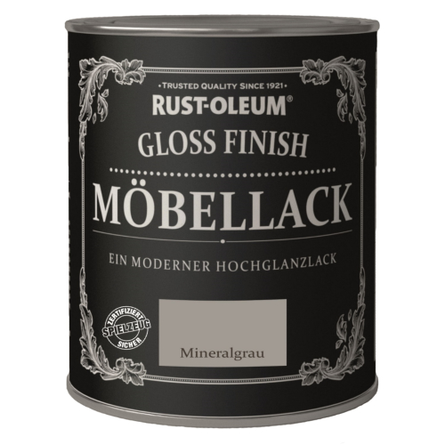 Rust-Oleum Gloss Finish Möbellack Mineralgrau