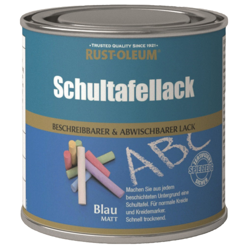 Rust-Oleum Schultafellack Blau 250 ml