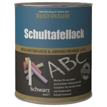 Rust-Oleum Schultafellack Wandbeschichtung Farbe Schwarz...