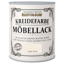 Rust-Oleum Kreidefarbe Möbellack Antik Weiß 750 ml