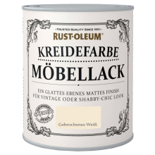 Rust-Oleum Kreidefarbe Möbellack Gebrochenes Weiß 750 ml