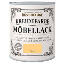 Rust-Oleum Kreidefarbe Möbellack Senf 750 ml