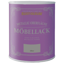 Rust-Oleum Metallic-Oberfläche Möbellack Silber 0,75
