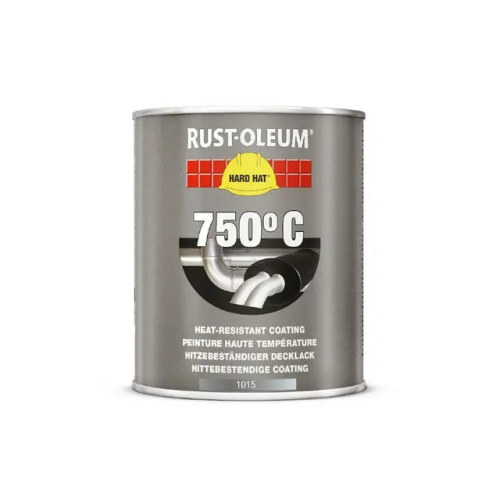 Rust-Oleum Hitzebeständiger Lack 750°C Aluminium Dose 750ml