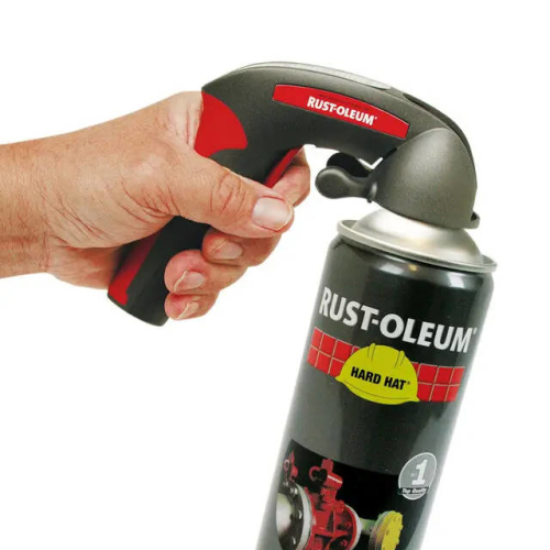 Rust-Oleum Comfort Spray Griff für Sprühfarben schwarz/rot