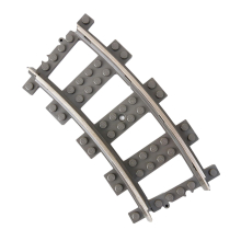 LEGO 8 Eisenbahn Gleisstücke lose für System...