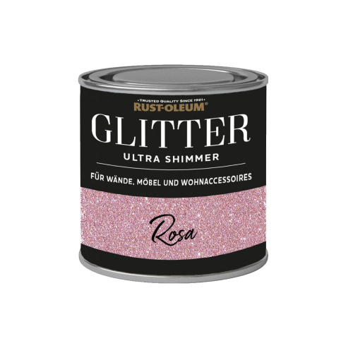 Rust-Oleum Glitter Ultra Shimmer Rosa 250 ml