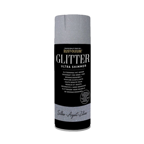 Rust-Oleum Glitter Ultra Shimmer Silber 400 ml