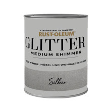 Rust-Oleum Glitter Medium Shimmer Silber