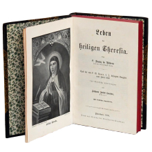 Buch - P. Franz de Ribera Leben der heiligen Theresia 1903