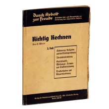 Buch F. Wendt "Richtig Rechnen" 2. Teil Verlag...