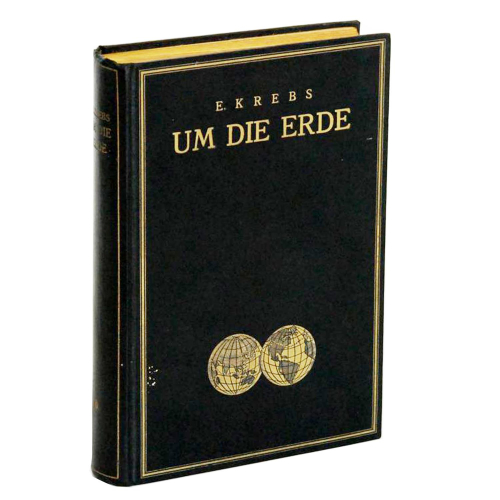 Buch Engelbert Krebs "Um die Erde" Bonifacius-Druckerei 1929