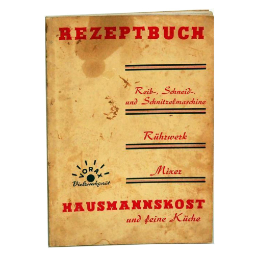 Buch "Rezeptbuch - Hausmannskost und feine Küche" Vorax Bresges & Co. 1963
