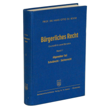 Buch Prof. Dr. Hans Otto de Boor "Bürgerliches...