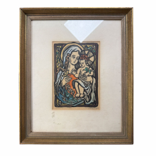 Waldemar Mallek – Madonna mit Kind –...