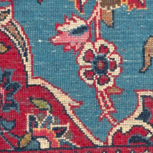 Original Perser Kashan Teppich 320 × 440 cm handgeknüpft aus Iran