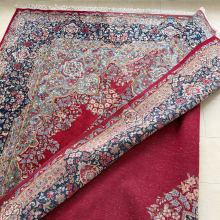 Handgeknüpfter Orientteppich Kerman/Kirman 303 × 396 cm – Wolle auf Baumwolle