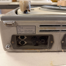 Dual DP300 VX Kofferplattenspieler Vintage Made in West Germany ungeprüft