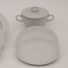 Royal Copenhagen Fajance 3056 Geschirrservice Kaffeeservice Speiseservice Dänemark