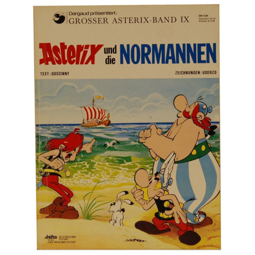 Heft René Goscinny Albert Uderzo Asterix und die Normannen Band 9