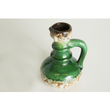 Jopeko Vintage Vase Keramik Karaffe Küchendekoration Grün 70er