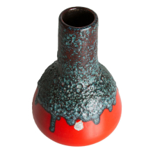 Vase Fat Lava ES-Keramik rot
