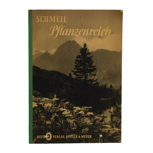 Heft Spielberger Koch Siedentop "Schmeil Pflanzenreich Heft 2"  Quelle & Meyer Verlag 1956