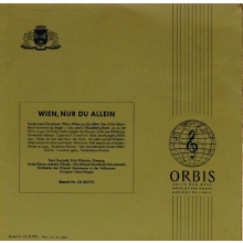 Schallplatte "Wien, nur du allein" LP 1968