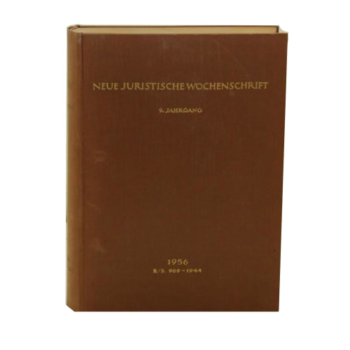 Buch - Neue juristische Wochenschrift Band I+II C. H. Becksche