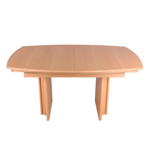 Küchentisch ausziehbar mit Einlegeplatten Buche furniert