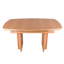 Küchentisch ausziehbar mit Einlegeplatten Buche furniert