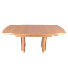 Küchentisch ausziehbar mit Einlegeplatten Buche furniert