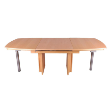Küchentisch ausziehbar mit Einlegeplatten Buche furniert