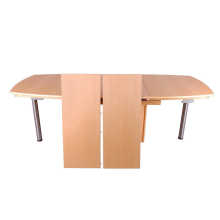 Küchentisch ausziehbar mit Einlegeplatten Buche furniert