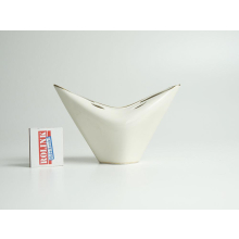 Alka Porzellanvase Vintage Deko Tischdekoration Mit Goldrand