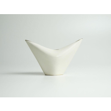 Alka Porzellanvase Vintage Deko Tischdekoration Mit Goldrand