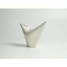 Alka Porzellanvase Vintage Deko Tischdekoration Mit Goldrand